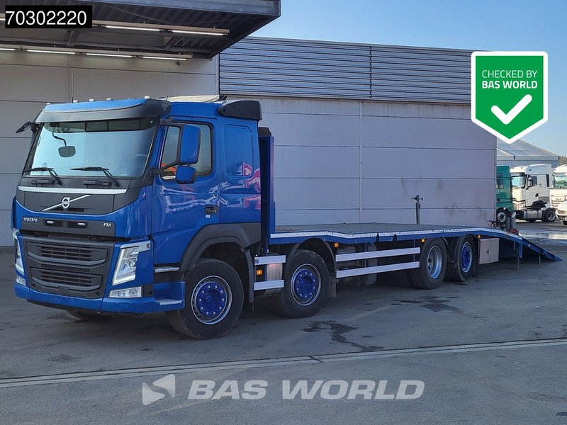 Volvo FM 500 FM 8X2 Machine transporter Winch Lift-Axle Automatic Euro 6 - Autotransporter truck: picture 1 Volvo FM 500 FM 8X2 Machine transporter Winch Lift-Axle Automatic Euro 6 - Autotransporter truck: picture 1
