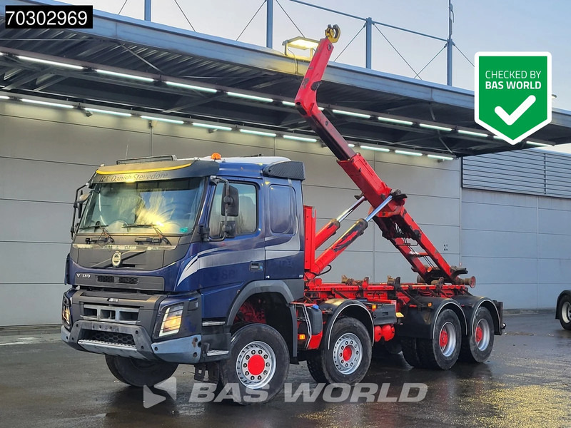 Volvo FMX 500 FMX 8X6 HYVA 30-57-S Containersystem 8x6 Big-Axle Steelsuspension VEB+ Euro 6 - Hook lift truck: picture 1 Volvo FMX 500 FMX 8X6 HYVA 30-57-S Containersystem 8x6 Big-Axle Steelsuspension VEB+ Euro 6 - Hook lift truck: picture 1
