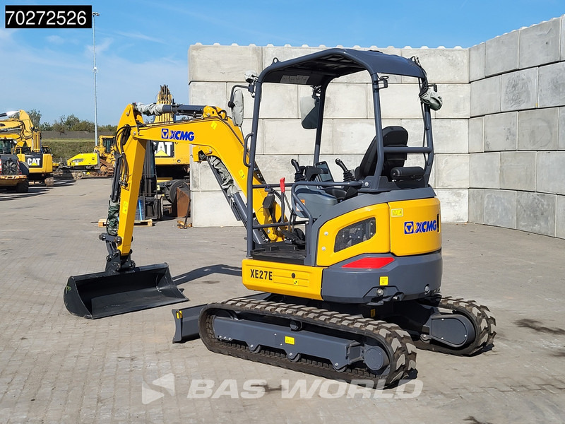 XCMG XE27 E 3 BUCKETS - KUBOTA ENGINE - Mini excavator: picture 3 XCMG XE27 E 3 BUCKETS - KUBOTA ENGINE - Mini excavator: picture 3