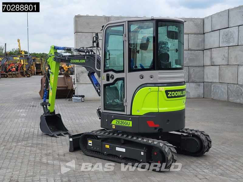 Zoomlion ZE26 GU FACTORY WARRANTY – CE CERTIFIED - Mini excavator: picture 3 Zoomlion ZE26 GU FACTORY WARRANTY – CE CERTIFIED - Mini excavator: picture 3