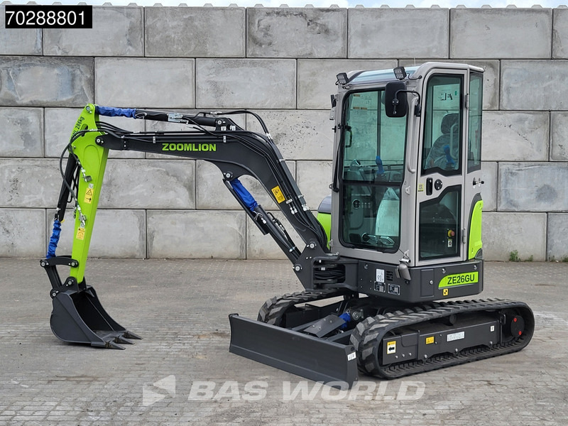 Zoomlion ZE26 GU FACTORY WARRANTY – CE CERTIFIED - Mini excavator: picture 2 Zoomlion ZE26 GU FACTORY WARRANTY – CE CERTIFIED - Mini excavator: picture 2
