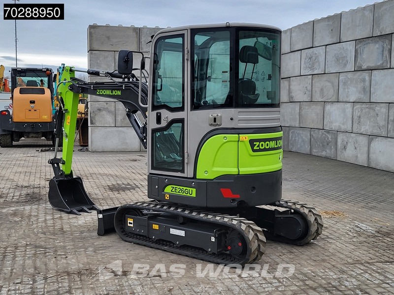 Zoomlion ZE26 GU FACTORY WARRANTY - CE CERTIFIED - Mini excavator: picture 3 Zoomlion ZE26 GU FACTORY WARRANTY - CE CERTIFIED - Mini excavator: picture 3