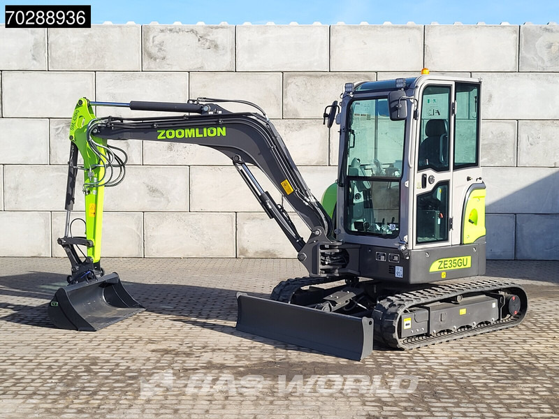 Zoomlion ZE35 GU FACTORY WARRANTY - CW/3 BUCKETS- CE CERTIFIED - Mini excavator: picture 3 Zoomlion ZE35 GU FACTORY WARRANTY - CW/3 BUCKETS- CE CERTIFIED - Mini excavator: picture 3
