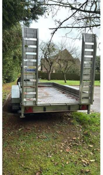 HUBIERE 2 ESSIEUX - Car trailer: picture 4 HUBIERE 2 ESSIEUX - Car trailer: picture 4