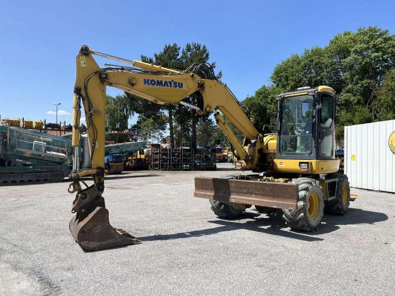 Komatsu PW98MR-6 - Wheel excavator: picture 2 Komatsu PW98MR-6 - Wheel excavator: picture 2
