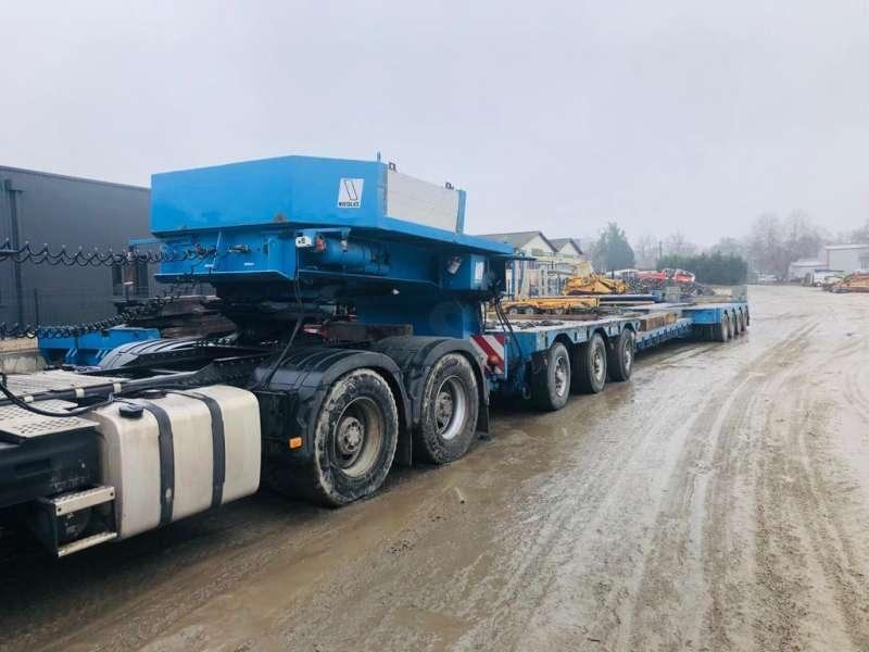 Nicolas 4+3 ESSIEUX - Low loader semi-trailer: picture 1 Nicolas 4+3 ESSIEUX - Low loader semi-trailer: picture 1