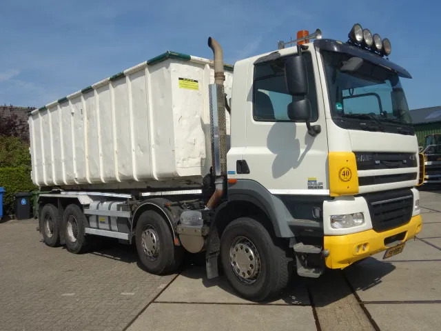 DAF CF 410 8X4 NCH CONTAINER SYSTEEM 32 TON 90 graden silo containers,25 CUB CONTAINER - Cable system truck: picture 2 DAF CF 410 8X4 NCH CONTAINER SYSTEEM 32 TON 90 graden silo containers,25 CUB CONTAINER - Cable system truck: picture 2