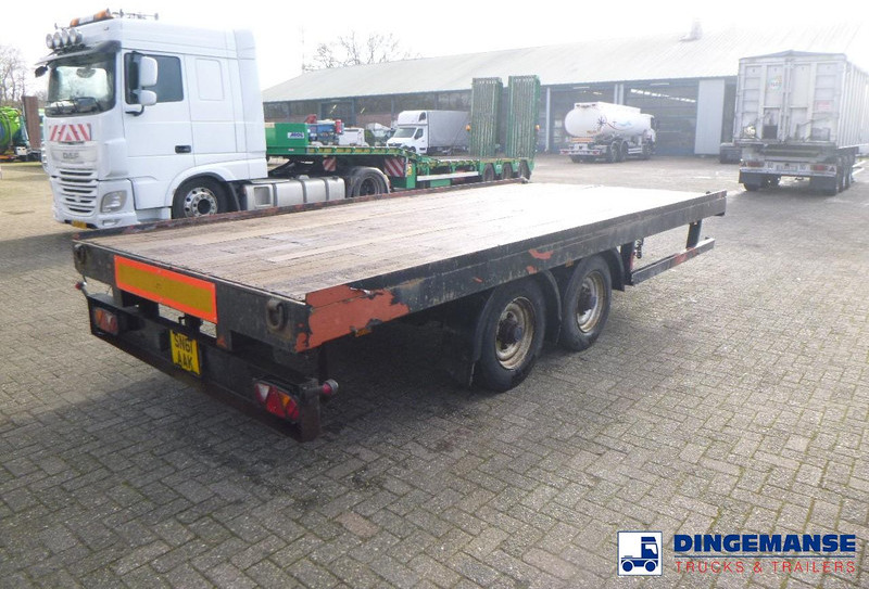 Adcliffe 2-axle drawbar platform trailer 7 t - Dropside/ Flatbed trailer: picture 4 Adcliffe 2-axle drawbar platform trailer 7 t - Dropside/ Flatbed trailer: picture 4