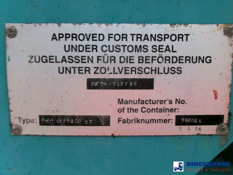 Storage tank BSLT Chemical tank container inox L4BH / 20 ft / 30 m3 / IMO 1: picture 18