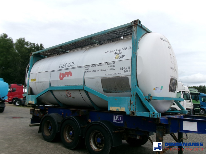 BSLT Chemical tank container inox L4BH / 20 ft / 30 m3 / IMO 1 - Storage tank: picture 2 BSLT Chemical tank container inox L4BH / 20 ft / 30 m3 / IMO 1 - Storage tank: picture 2