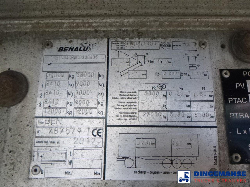 Tipper semi-trailer Benalu Tipper trailer alu 26 m3: picture 17 Tipper semi-trailer Benalu Tipper trailer alu 26 m3: picture 17