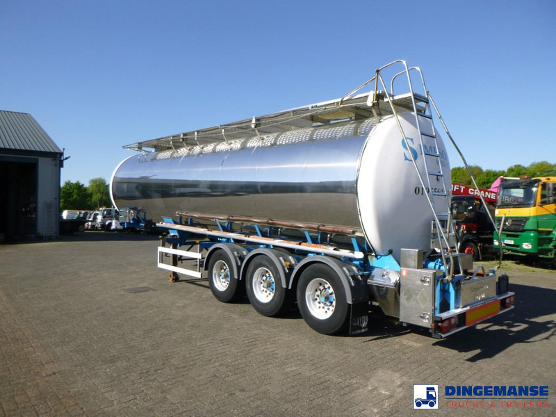 Clayton Chemical tank inox L4BN 37.5 m3 / 1 comp - Tank semi-trailer: picture 3 Clayton Chemical tank inox L4BN 37.5 m3 / 1 comp - Tank semi-trailer: picture 3