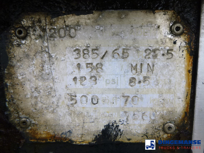 Crane Fruehauf Bitumen tank inox 28 m3 / 1 comp leasing Crane Fruehauf Bitumen tank inox 28 m3 / 1 comp: picture 20