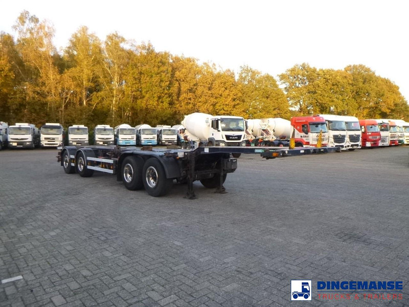 D-Tec 4-axle container combi trailer (2 + 2 axles) - Container transporter/ Swap body semi-trailer: picture 2 D-Tec 4-axle container combi trailer (2 + 2 axles) - Container transporter/ Swap body semi-trailer: picture 2
