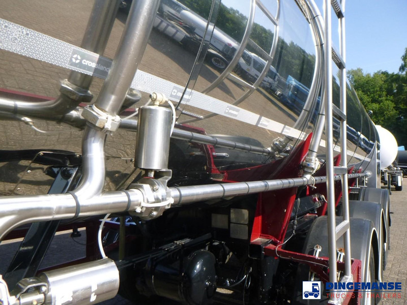 Tank semi-trailer Feldbinder Food tank inox 30 m3 / 1 comp: picture 18