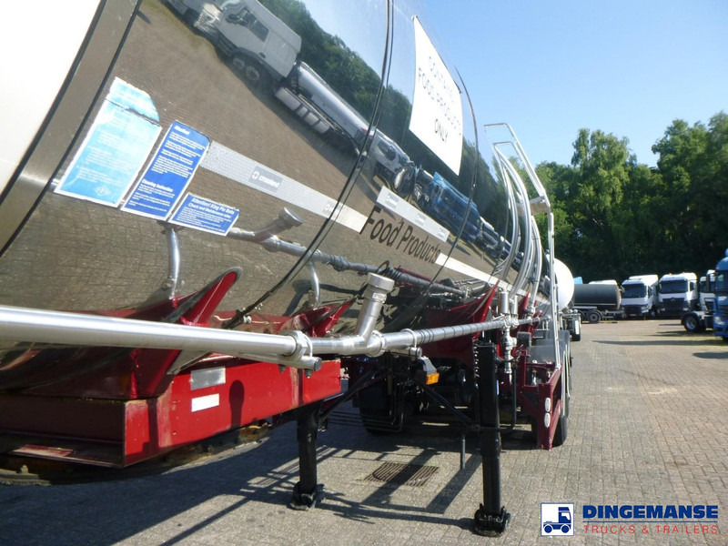 Tank semi-trailer Feldbinder Food tank inox 30 m3 / 1 comp: picture 20