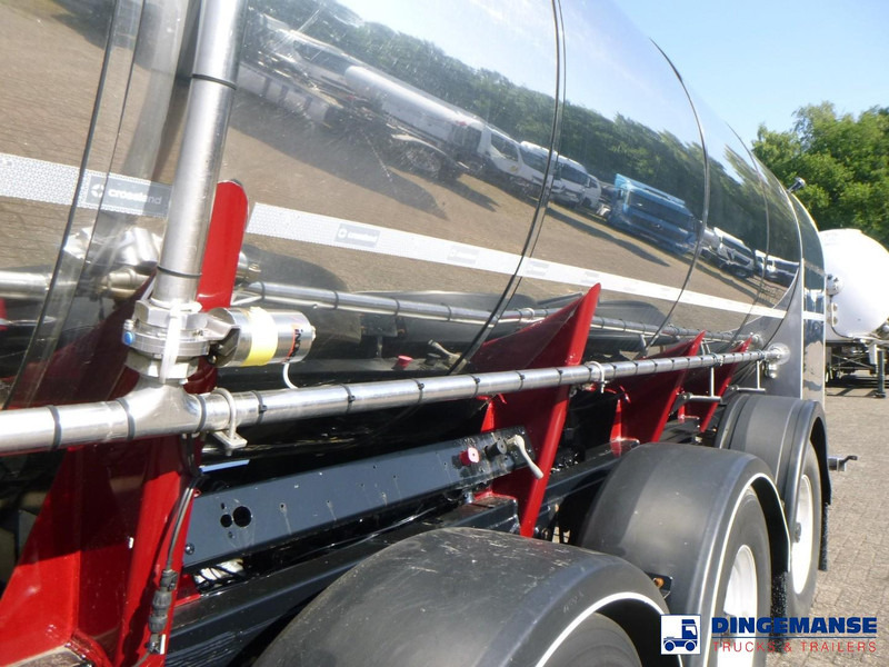 Tank semi-trailer Feldbinder Food tank inox 30 m3 / 1 comp: picture 19