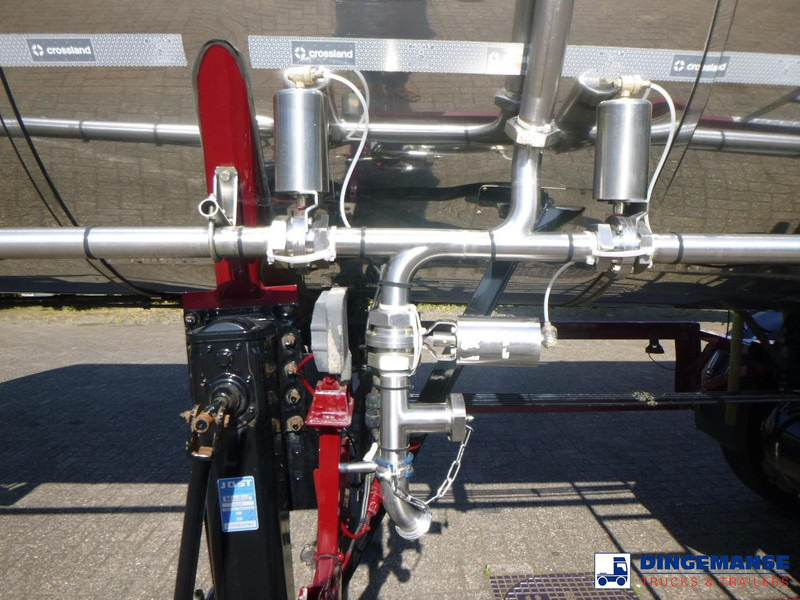 Tank semi-trailer Feldbinder Food tank inox 30 m3 / 1 comp: picture 17