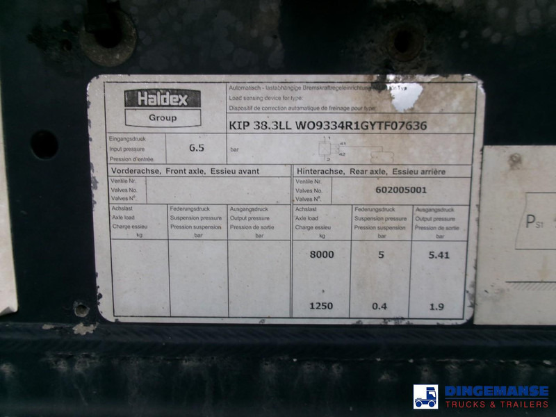 Tank semi-trailer Feldbinder Powder tank alu 38 m3 (tipping): picture 18