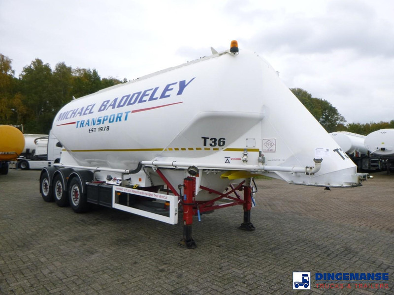Feldbinder Powder tank alu 40 m3 / 1 comp - Tank semi-trailer: picture 2 Feldbinder Powder tank alu 40 m3 / 1 comp - Tank semi-trailer: picture 2