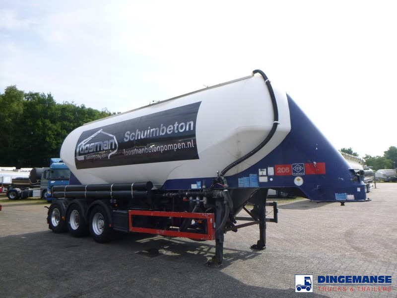Feldbinder Powder tank alu 40 m3 / 1 comp + compressor - Tank semi-trailer: picture 2 Feldbinder Powder tank alu 40 m3 / 1 comp + compressor - Tank semi-trailer: picture 2