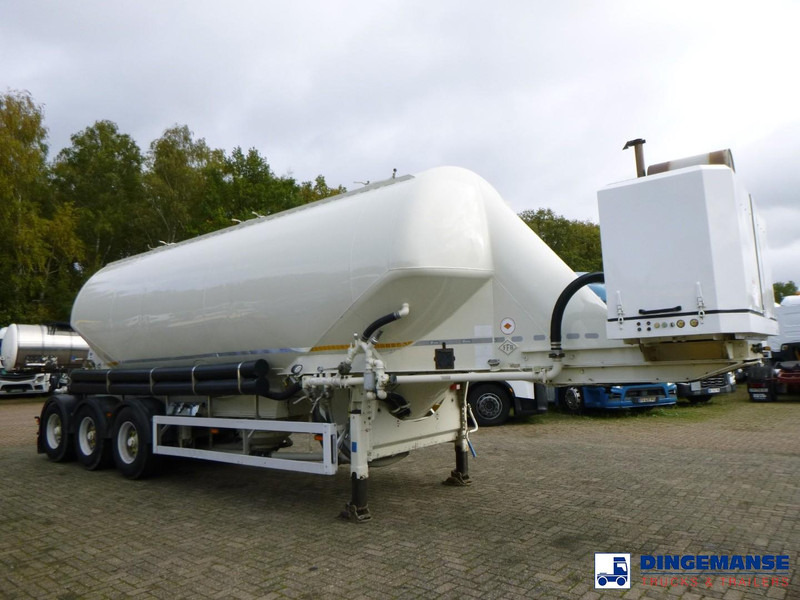 Feldbinder Powder tank alu 40 m3 + engine/compressor - Tank semi-trailer: picture 2 Feldbinder Powder tank alu 40 m3 + engine/compressor - Tank semi-trailer: picture 2