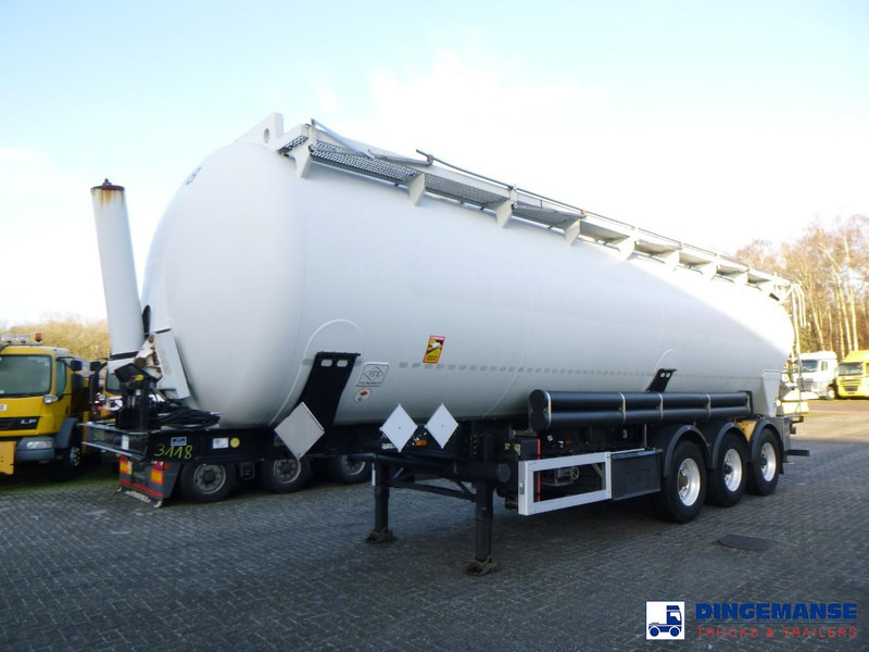 Feldbinder Powder tank alu 52 m3 (tipping) + ADR - Tank semi-trailer: picture 1 Feldbinder Powder tank alu 52 m3 (tipping) + ADR - Tank semi-trailer: picture 1
