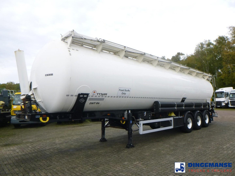 Feldbinder Powder tank alu 63 m3 (tipping) - Tank semi-trailer: picture 1 Feldbinder Powder tank alu 63 m3 (tipping) - Tank semi-trailer: picture 1