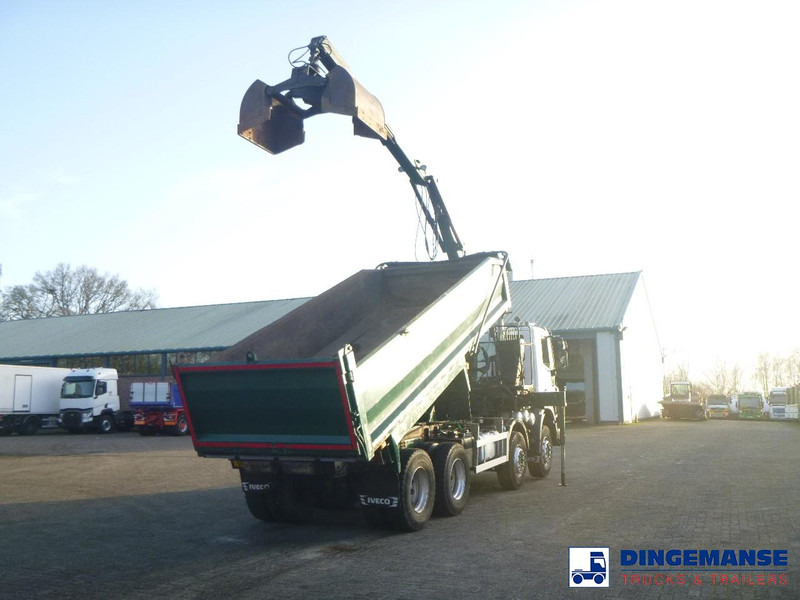 Iveco AD340T36 8x4 RHD tipper + HMF 1244 Z1 - Crane truck: picture 3 Iveco AD340T36 8x4 RHD tipper + HMF 1244 Z1 - Crane truck: picture 3