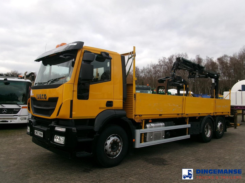 Iveco Stralis 310 6x2 Euro 6 + Atlas 105.2 crane - Crane truck: picture 1 Iveco Stralis 310 6x2 Euro 6 + Atlas 105.2 crane - Crane truck: picture 1