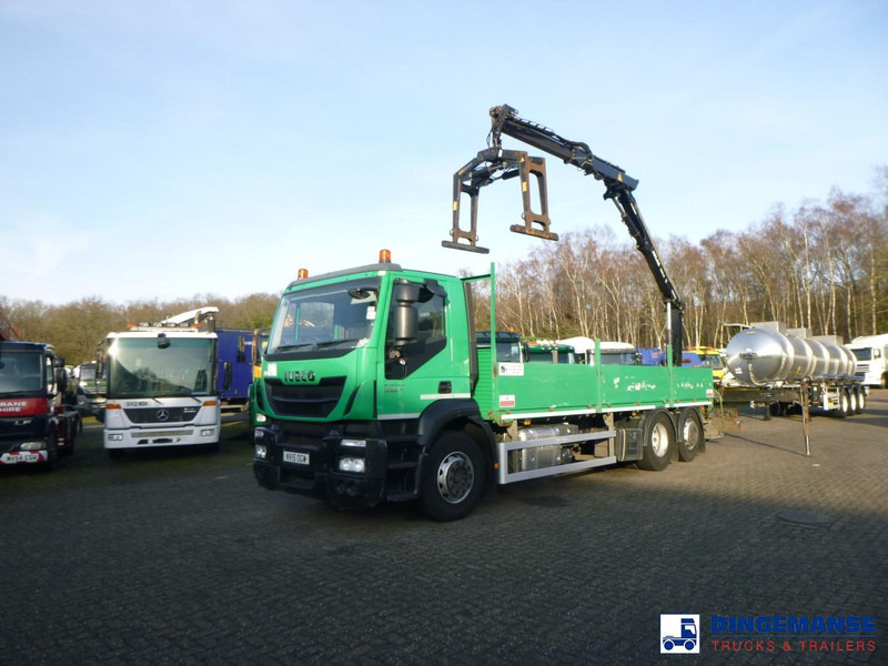 Iveco Stralis 310 6x2 Euro 6 RHD + Atlas 129.3 crane - Crane truck: picture 1 Iveco Stralis 310 6x2 Euro 6 RHD + Atlas 129.3 crane - Crane truck: picture 1