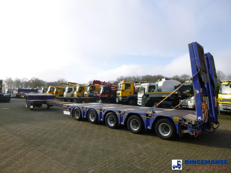 Kässbohrer 5-axle semi-lowbed trailer ext 74 t + ramps - Low loader semi-trailer: picture 3 Kässbohrer 5-axle semi-lowbed trailer ext 74 t + ramps - Low loader semi-trailer: picture 3
