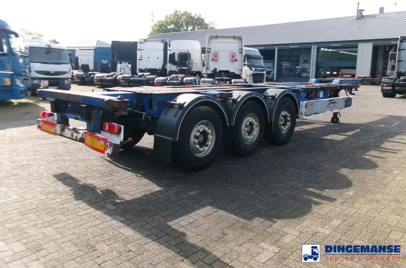 Krone 3-axle container trailer 20-30-40-45 ft SDC27 - Container transporter/ Swap body semi-trailer: picture 4 Krone 3-axle container trailer 20-30-40-45 ft SDC27 - Container transporter/ Swap body semi-trailer: picture 4
