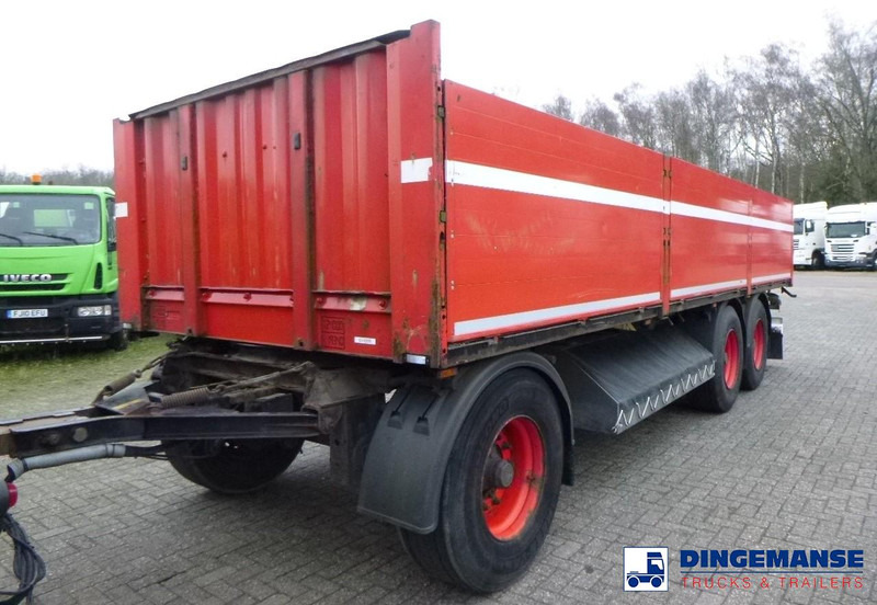 Krone 3-axle open box drawbar trailer ADP 27 - Dropside/ Flatbed trailer: picture 1 Krone 3-axle open box drawbar trailer ADP 27 - Dropside/ Flatbed trailer: picture 1