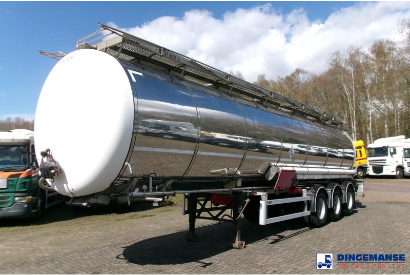 LAG Chemical tank inox 37.5 m3 / 1 comp + pump - Tank semi-trailer: picture 1 LAG Chemical tank inox 37.5 m3 / 1 comp + pump - Tank semi-trailer: picture 1