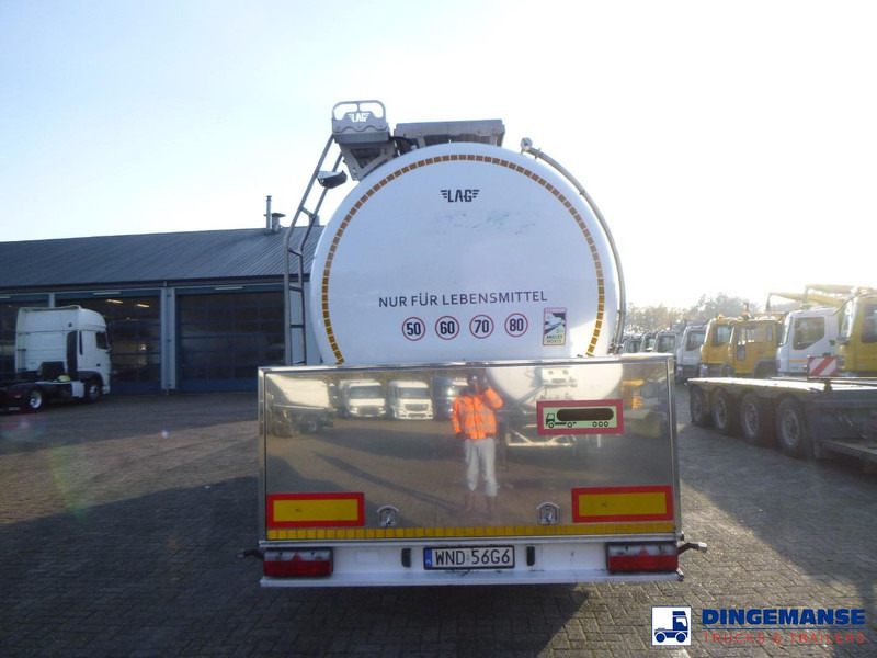 LAG Food tank inox 32m3 / 3 comp + pump + steam heating + webasto - Tank semi-trailer: picture 5 LAG Food tank inox 32m3 / 3 comp + pump + steam heating + webasto - Tank semi-trailer: picture 5