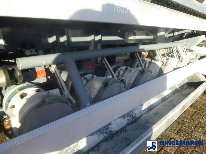 Tank semi-trailer LAG Fuel tank alu 44.4 m3 / 6 comp + pump: picture 6