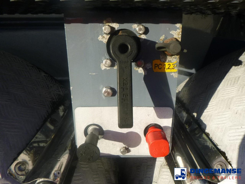 Tank semi-trailer LAG Fuel tank alu 44.4 m3 / 6 comp + pump: picture 14