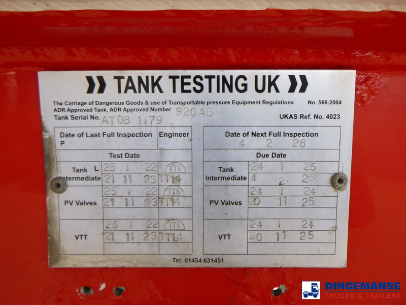 Tank semi-trailer Lakeland Fuel tank alu 42.8 m3 / 6 comp: picture 15