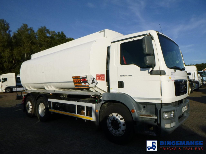MAN TGM 26.340 6X2 RHD fuel tank 21 m3 / 5 comp - Tank truck: picture 2 MAN TGM 26.340 6X2 RHD fuel tank 21 m3 / 5 comp - Tank truck: picture 2