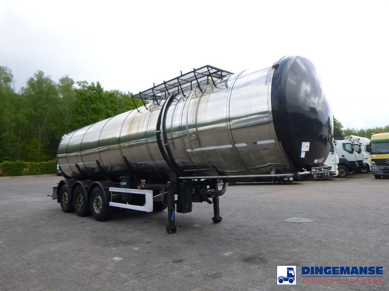 METALOVOUGA Bitumen tank inox 32 m3 / 1 comp + pump - Tank semi-trailer: picture 2 METALOVOUGA Bitumen tank inox 32 m3 / 1 comp + pump - Tank semi-trailer: picture 2