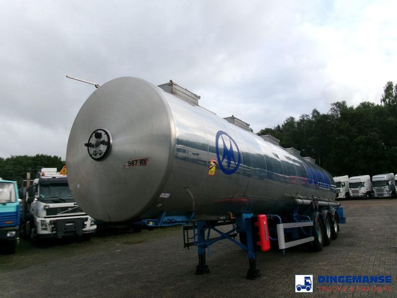 Magyar Chemical tank inox 32.5m3 / 1 comp - Tank semi-trailer: picture 1 Magyar Chemical tank inox 32.5m3 / 1 comp - Tank semi-trailer: picture 1