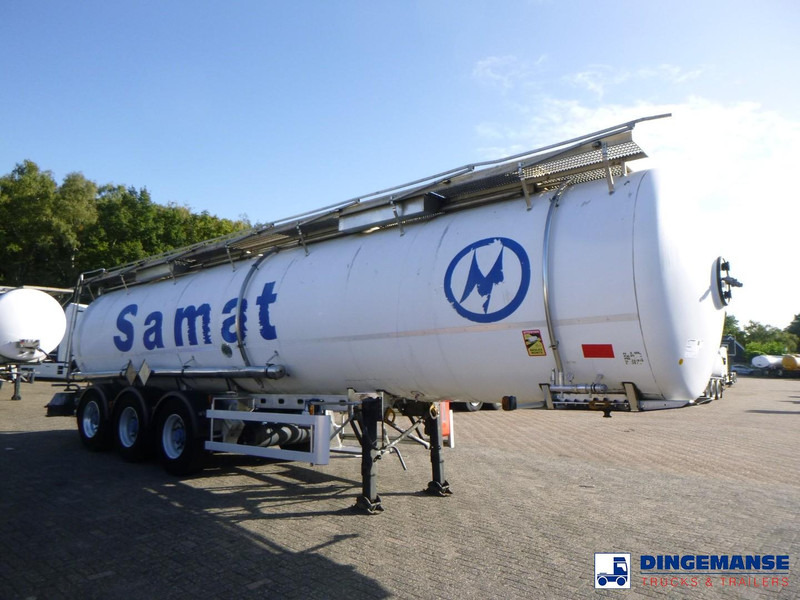 Magyar Chemical tank inox L4BH 29.8 m3 / 1 comp - Tank semi-trailer: picture 2 Magyar Chemical tank inox L4BH 29.8 m3 / 1 comp - Tank semi-trailer: picture 2