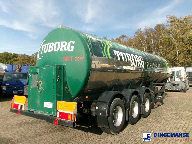 Melton Food (beer) tank inox 29.6 m3 / 1 comp - Tank semi-trailer: picture 4 Melton Food (beer) tank inox 29.6 m3 / 1 comp - Tank semi-trailer: picture 4