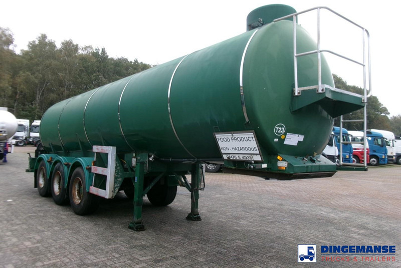 Melton Food tank inox 25 m3 / 1 comp - Tank semi-trailer: picture 2 Melton Food tank inox 25 m3 / 1 comp - Tank semi-trailer: picture 2