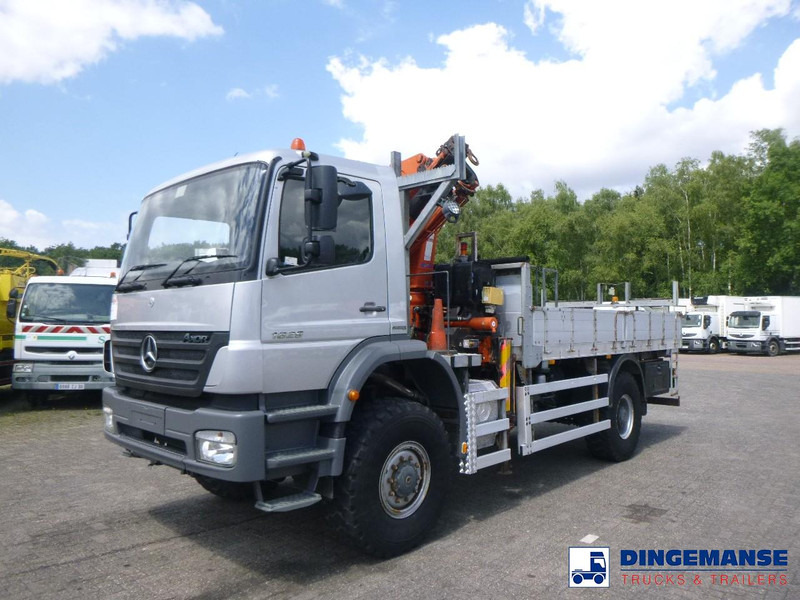 Mercedes-Benz Axor 1829 4x4 RHD + Atlas 85.2 A5L - Crane truck: picture 1 Mercedes-Benz Axor 1829 4x4 RHD + Atlas 85.2 A5L - Crane truck: picture 1