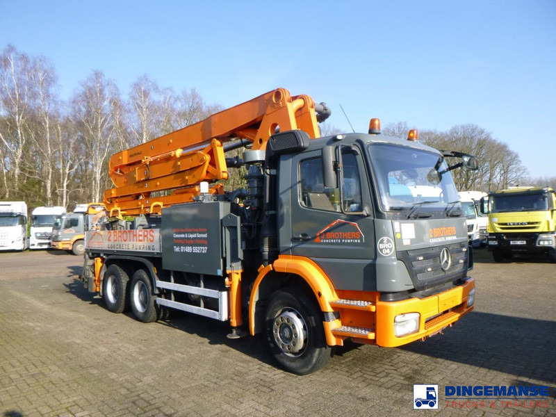 Mercedes-Benz Axor 2633 6x4 RHD Sermac SCL 130 concrete pump 32 m - Concrete pump truck: picture 2 Mercedes-Benz Axor 2633 6x4 RHD Sermac SCL 130 concrete pump 32 m - Concrete pump truck: picture 2