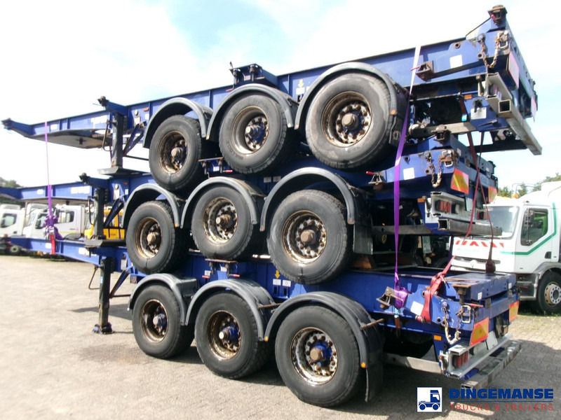 Montracon Stack - 3 x container chassis 20-30-40-45 ft - Container transporter/ Swap body semi-trailer: picture 4 Montracon Stack - 3 x container chassis 20-30-40-45 ft - Container transporter/ Swap body semi-trailer: picture 4