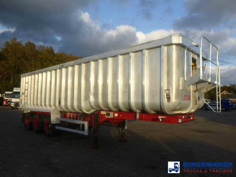 Montracon Tipper trailer alu 53.6 m3 + tarpaulin - Tipper semi-trailer: picture 2 Montracon Tipper trailer alu 53.6 m3 + tarpaulin - Tipper semi-trailer: picture 2