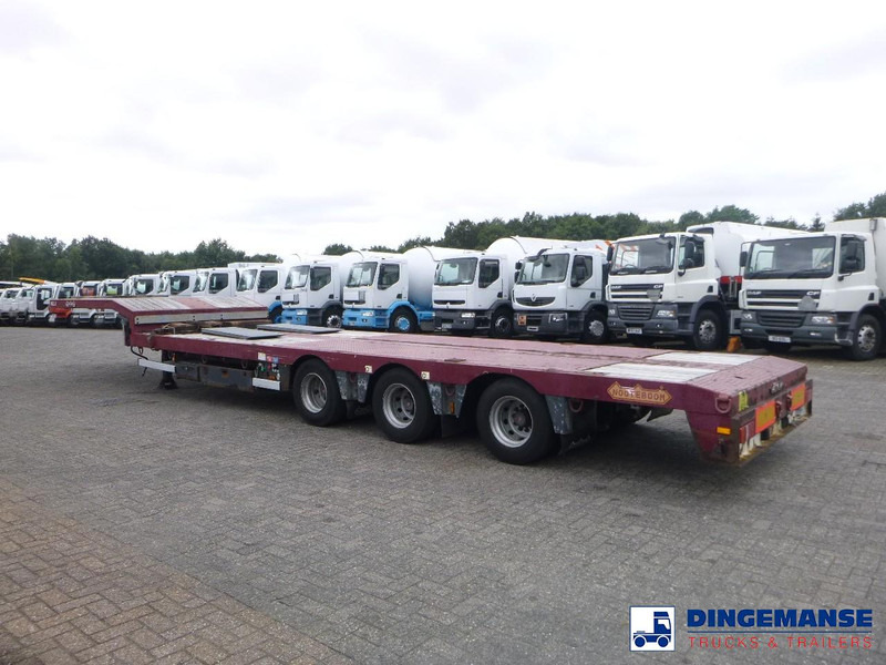 Low loader semi-trailer Nooteboom 3-axle semi-lowbed trailer extendable 14.5 m + ramps: picture 7